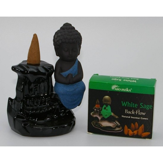Arovatika backflow incense cones  White Sage